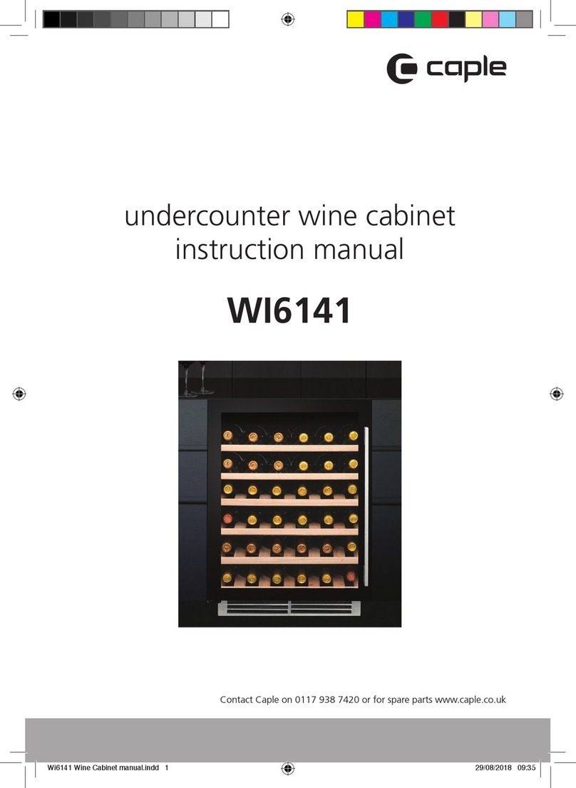 Caple WI6141 instruction manual