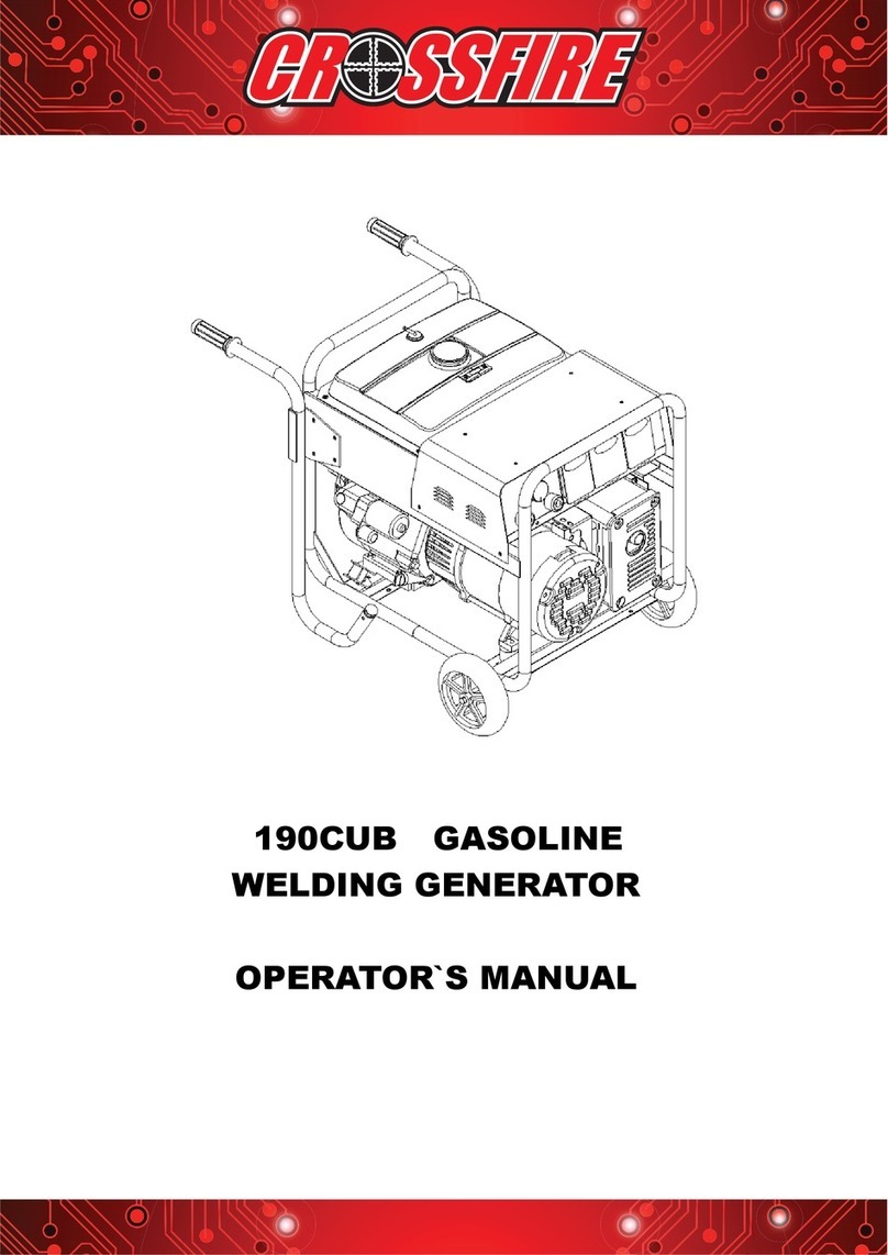 Crossfire 190CUB Operator's manual
