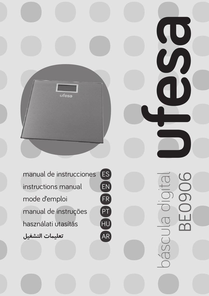 UFESA BE0906 User manual