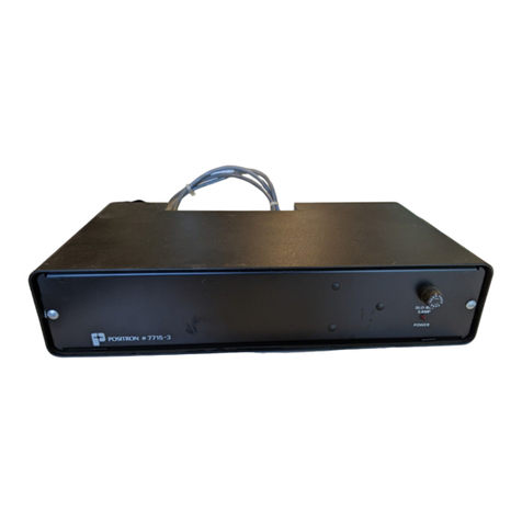 Positron 7715-3 Operating and installation instructions