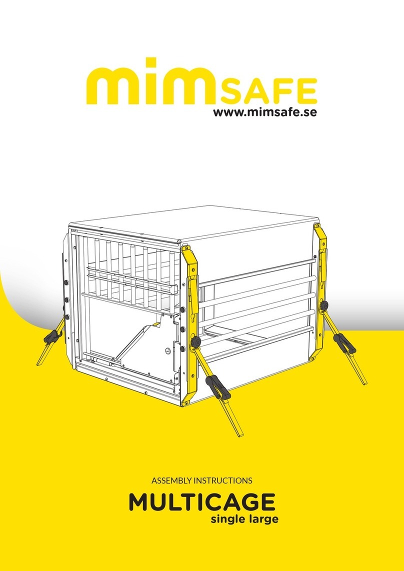 mimsafe MULTICAGE Single Large User manual