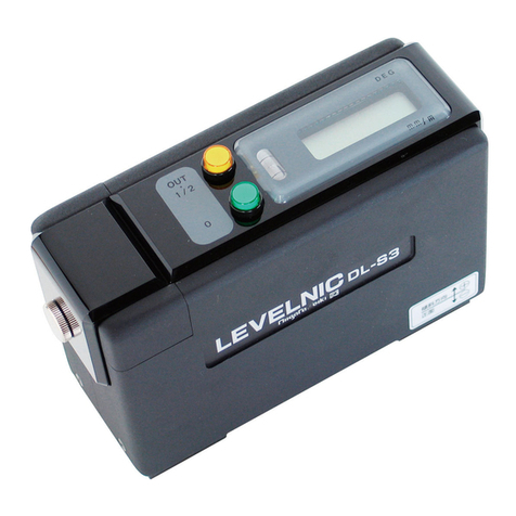 Niigata seiki LEVELNIC DL-S3 DL-BW User manual