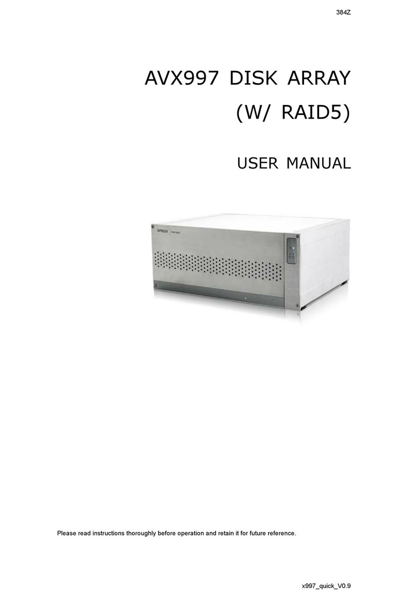 Avtech AVX997 user manual