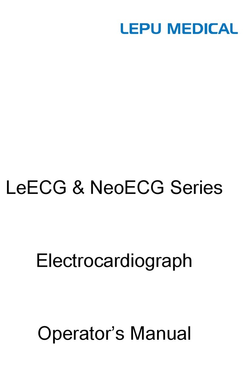 Lepu Medical LeECG Series Operator's manual
