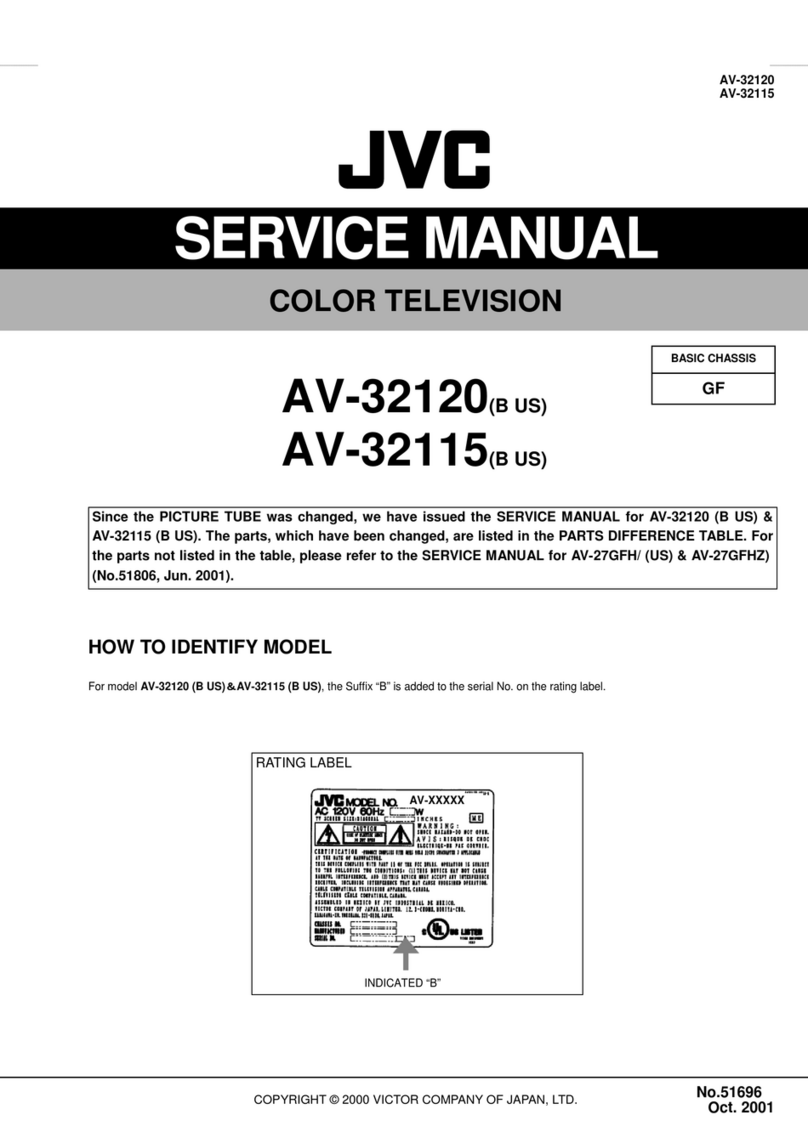 JVC AV 32120 User manual
