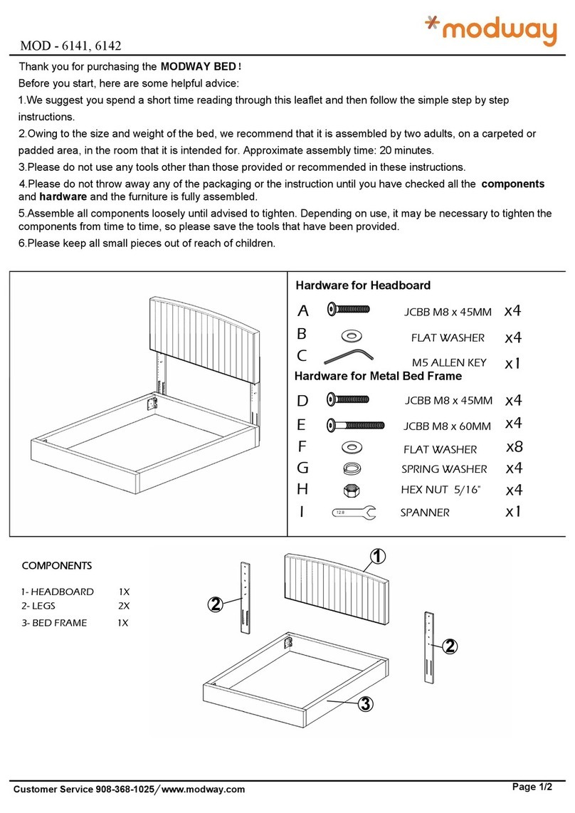 modway Rebecca MOD-6141 User manual