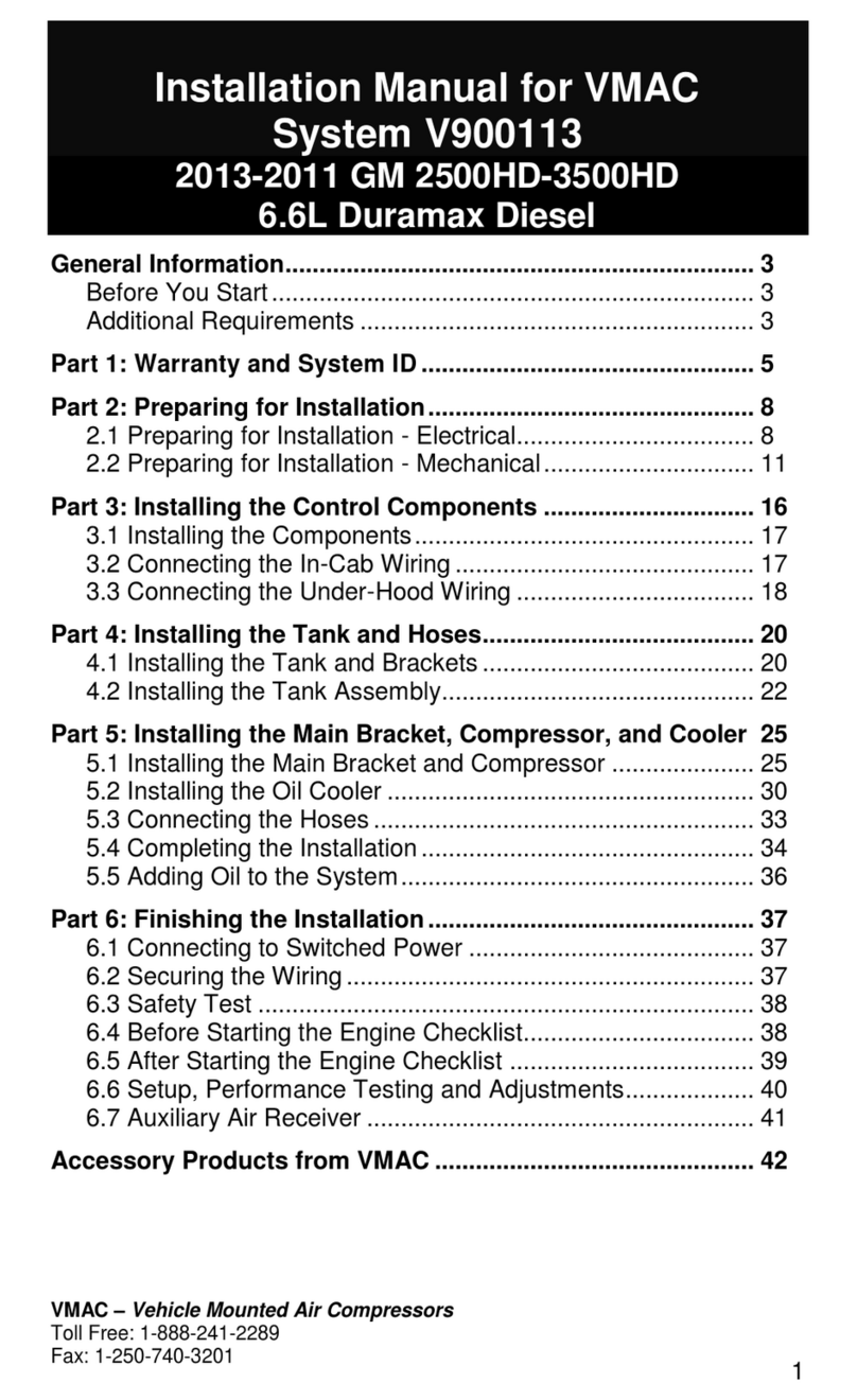 Vmac V900113 installation manual