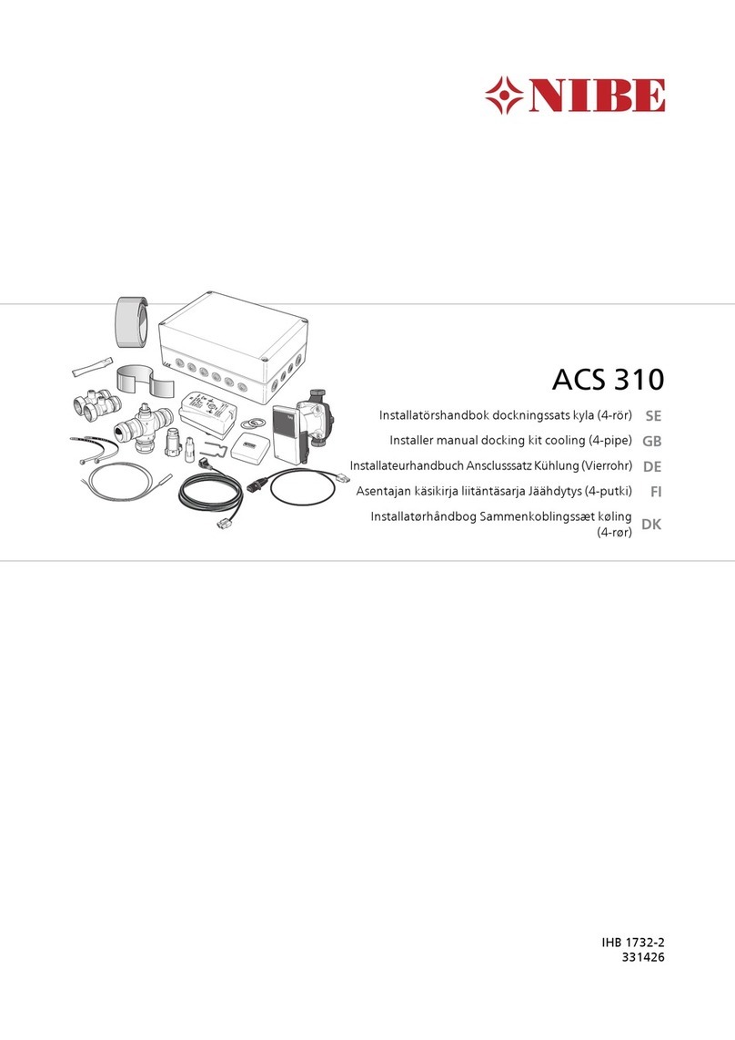 Nibe ACS 310 Installer manual