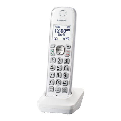 Panasonic KX-TGDA50 installation manual