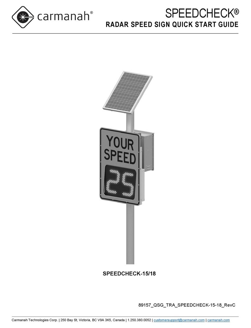 Carman SPEEDCHECK-15/18 quick start guide Carman SPEEDCHECK-15/18 quick start guide