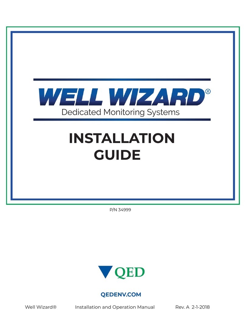 QED Well Wizard 1100 Series User manual