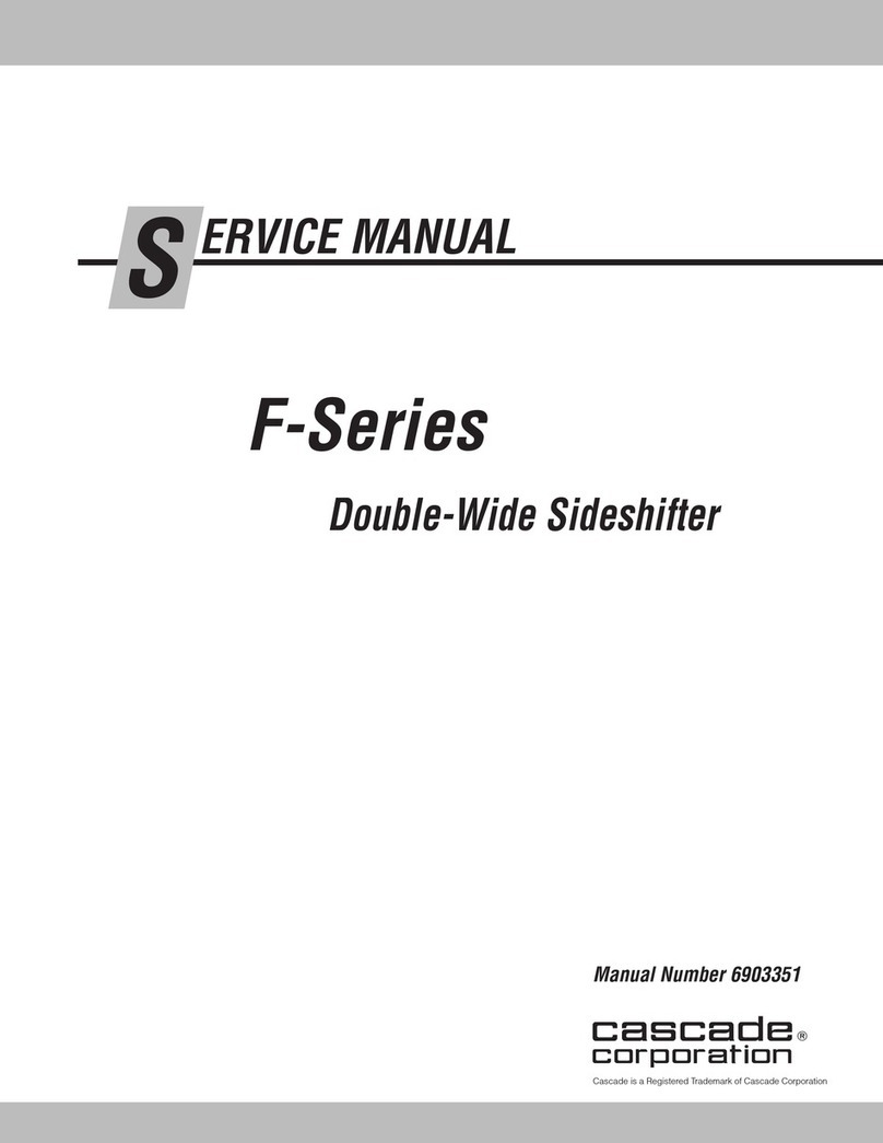 cascade corporation F Series Service manual cascade corporation F Series Service manual