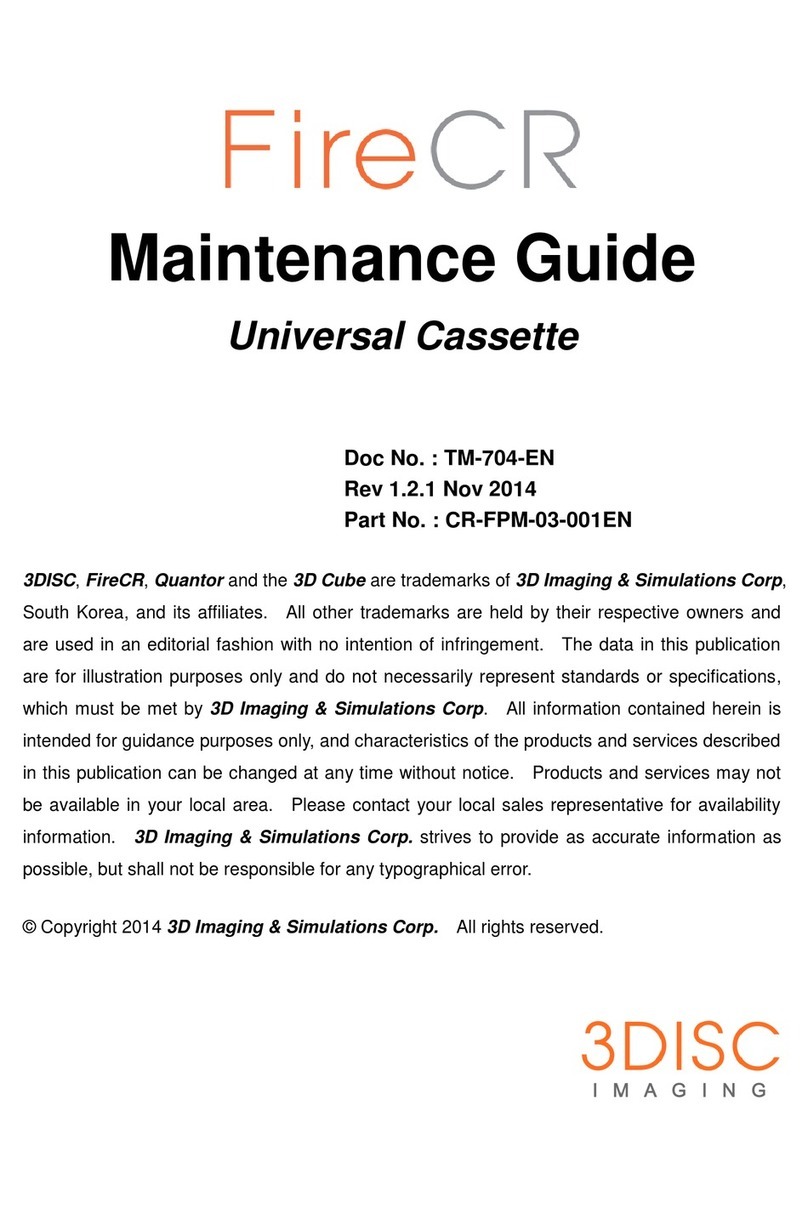 3Disc FireCR CR-FPM-03-001EN Operating manual