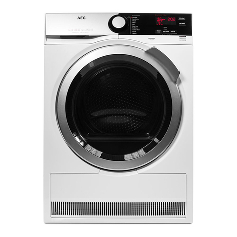 AEG LAVATHERM 7DEE835R user manual