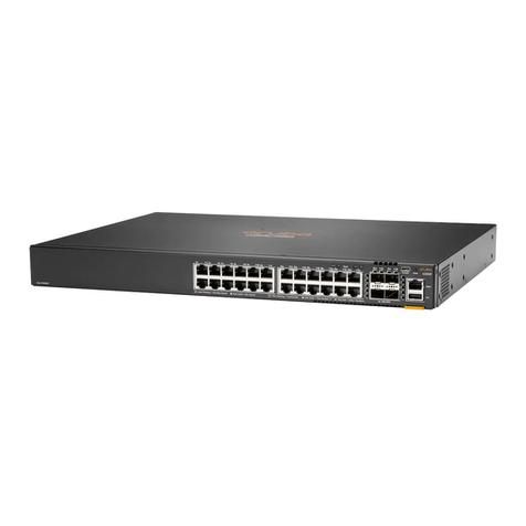 Hewlett Packard Enterprise Aruba 6200F User manual