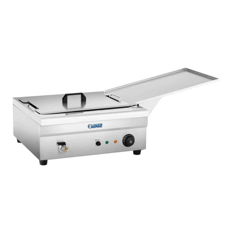 Royal Catering RCBG-18STHB-UK user manual