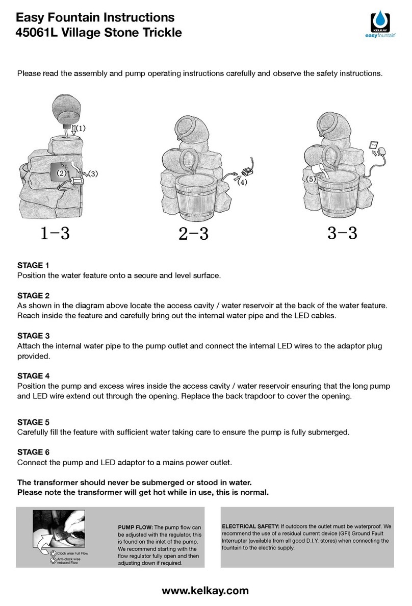 Kelkay Easy Fountain 45061L instructions