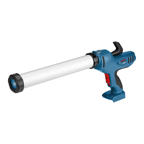 Bosch GCG18V-20 Assembly instructions