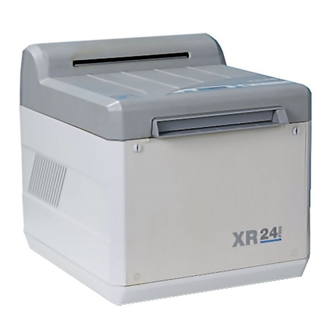 Durr Dental XR 24 Installation and operating instructions