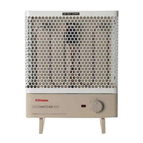 Dimplex Coldwatcher MPH 500 User manual
