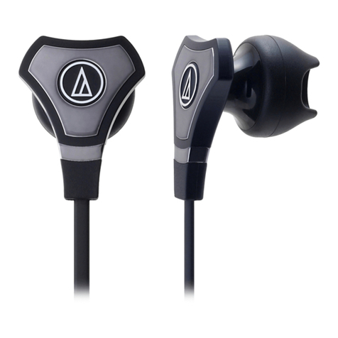 Audio Technica ATH-CHX5 User manual