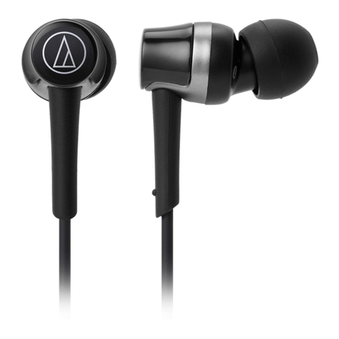 Audio Technica ATH-CKR30iS user manual