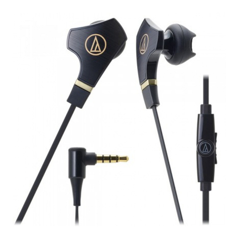 Audio Technica ATH-CHX7iS User manual