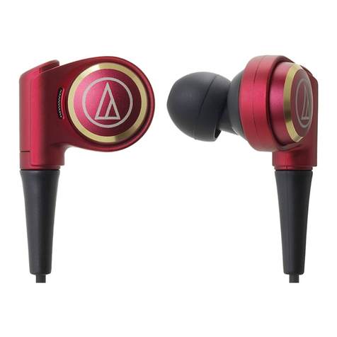 Audio Technica ATH-CKR9LTD Instruction booklet