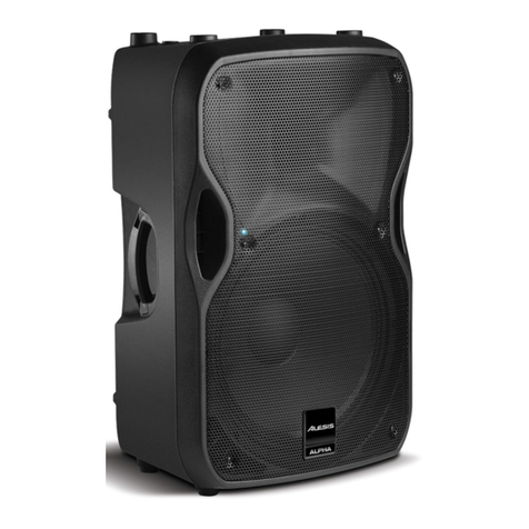 Alesis Alpha 115 Service manual