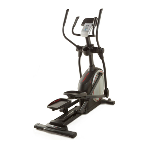 Pro-Form ENDURANCE 420 E User manual
