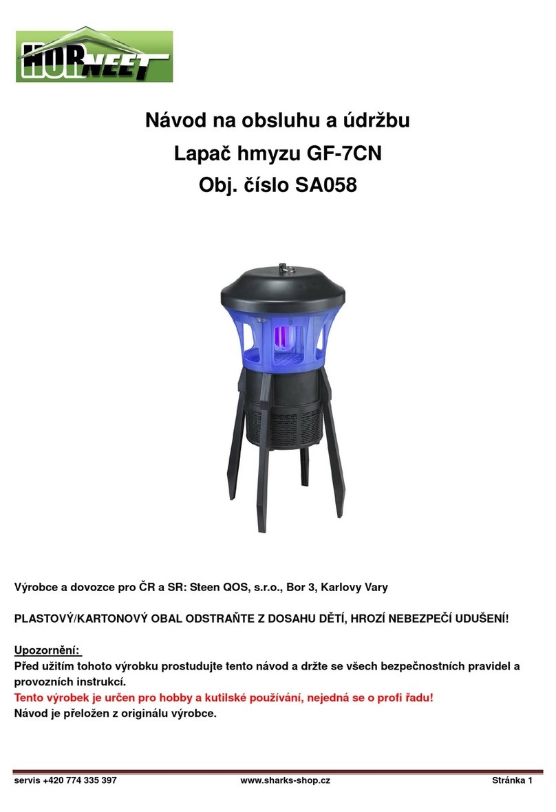 Steen QOS Horneet GF-7CN Instruction for operation and maintenance