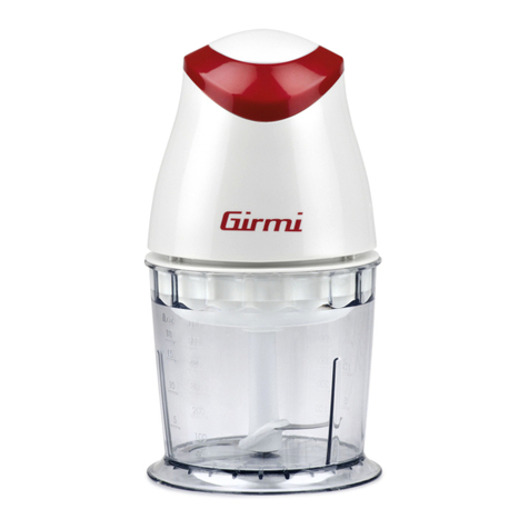 TREVIDEA Girmi TR01 user manual