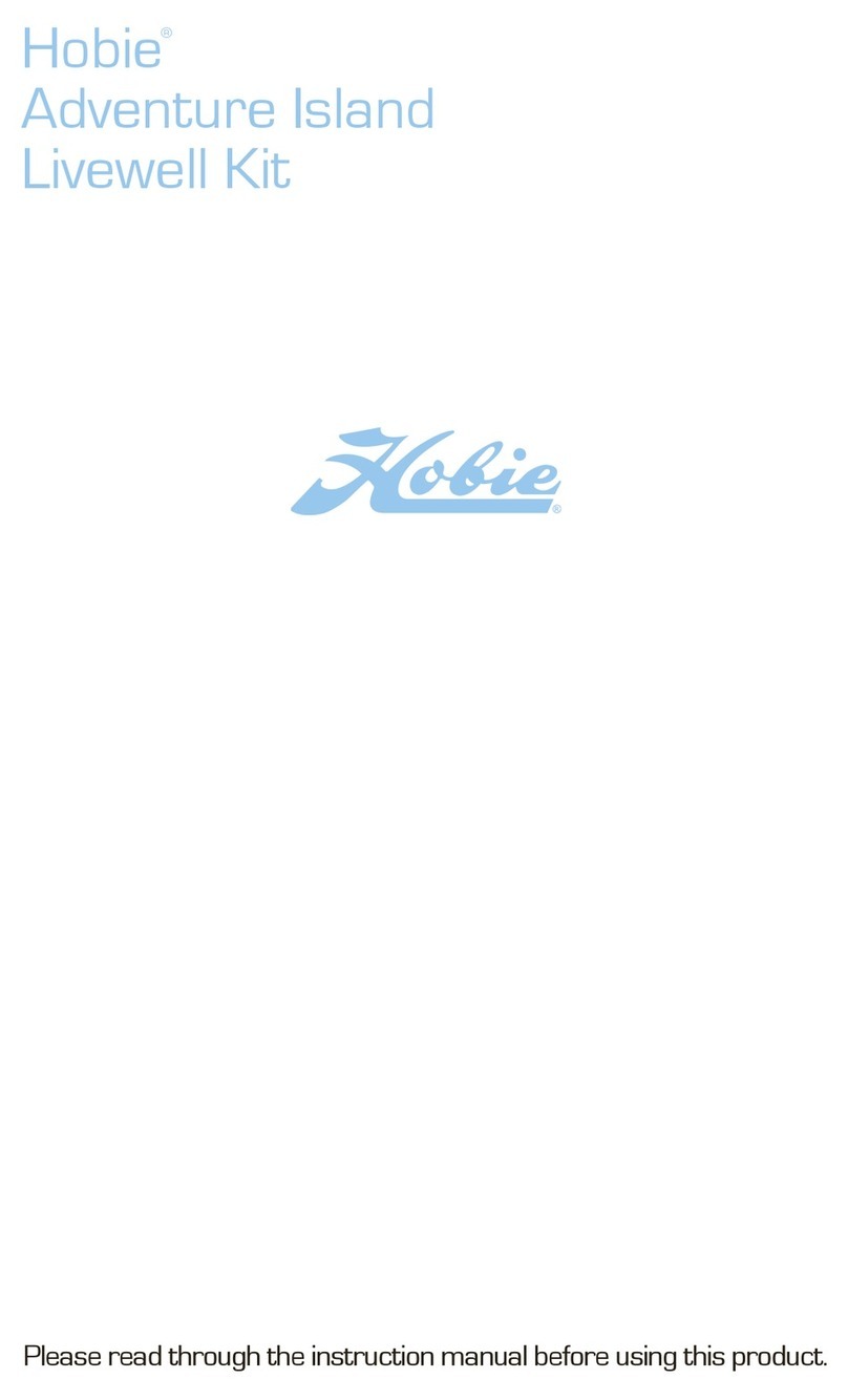 Hobie Adventure Island Livewell User manual