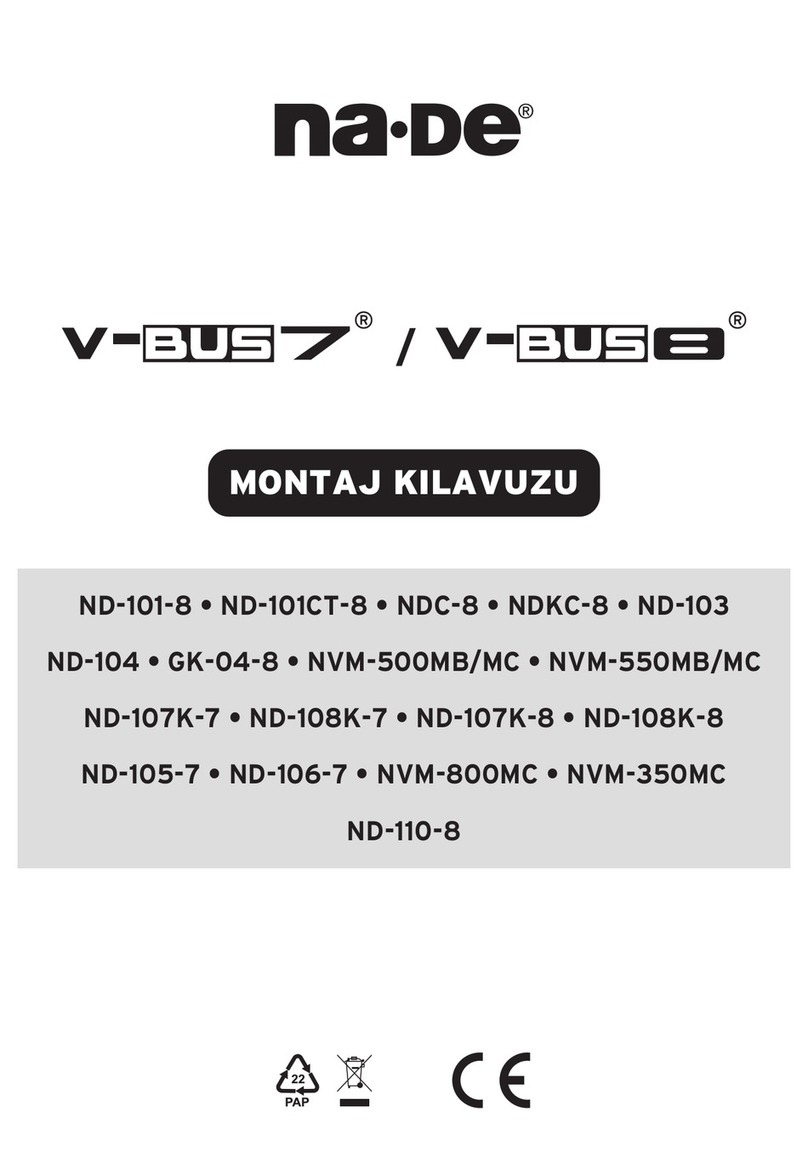 NA-DE V-BUS7 installation manual