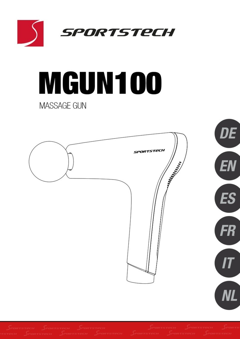 SPORTSTECH MGUN100 user manual