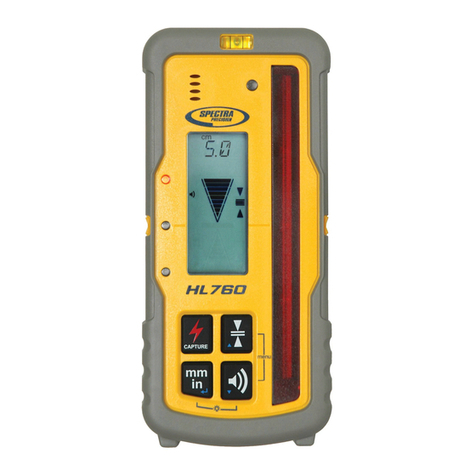 Spectra Precision HL760 User manual
