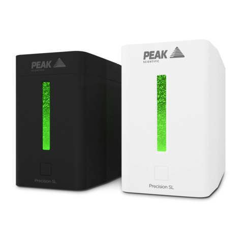 Peak Scientific Precision SL Series installation guide