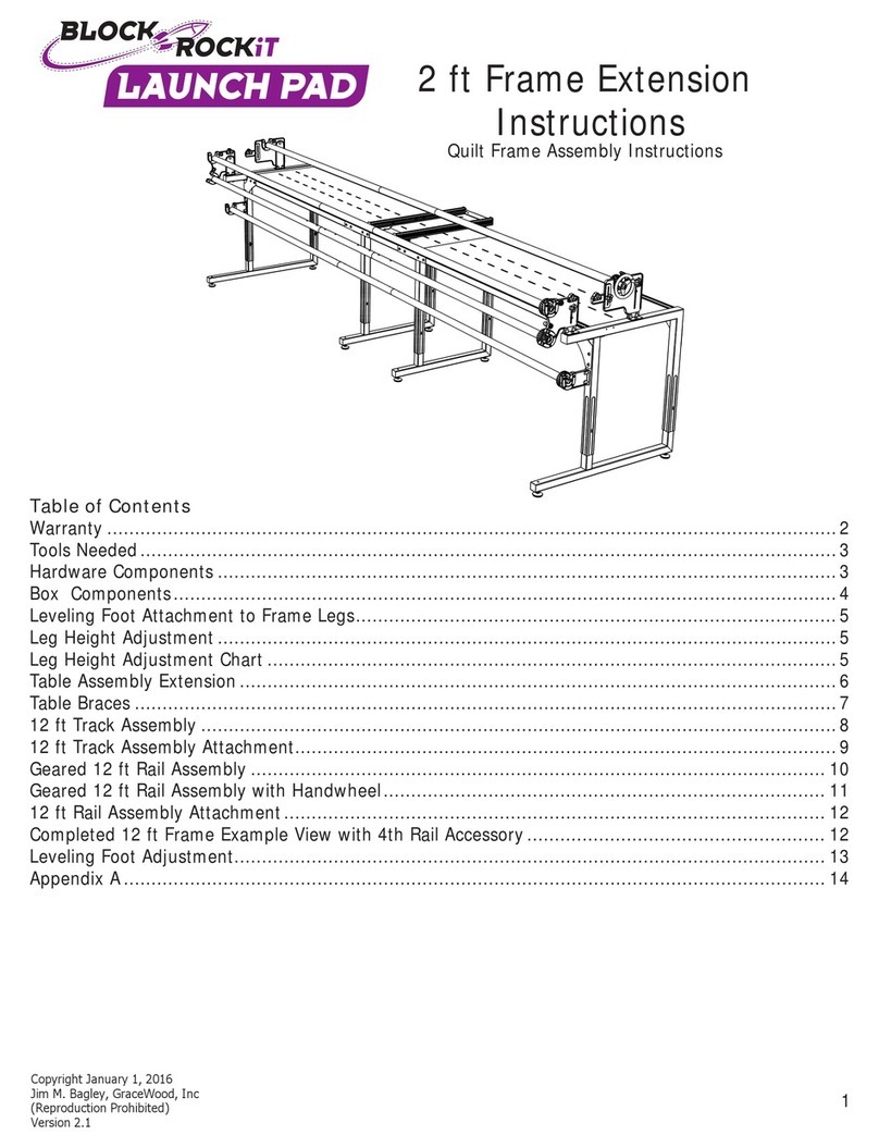 Grace BLOCK ROCKiT LAUNCH PAD User manual
