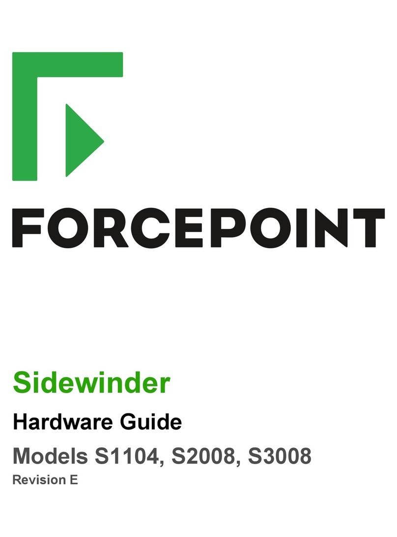 Forcepoint S1104 Hardware guide