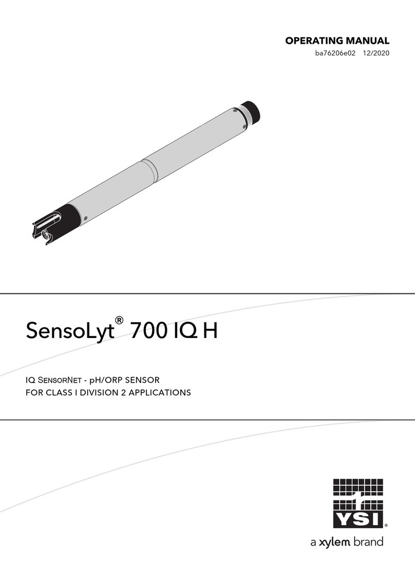 Xylem YSI ViSolid 700 IQ operating manual