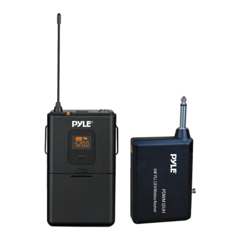 Pyle PDWM12UH user manual