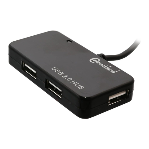 Connectland HUB-USB2-G-H229 user manual