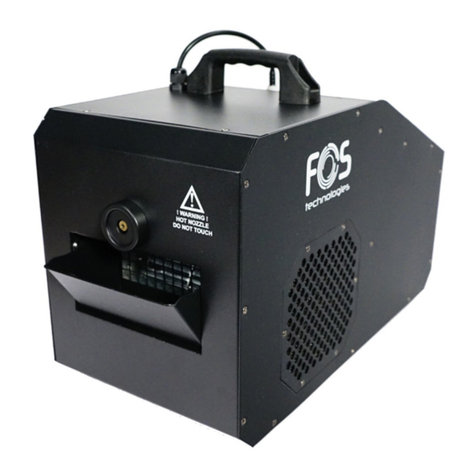 FOS Technologies Haze 1200 Pro User manual