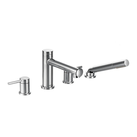 Moen T394 installation guide Moen T394 installation guide