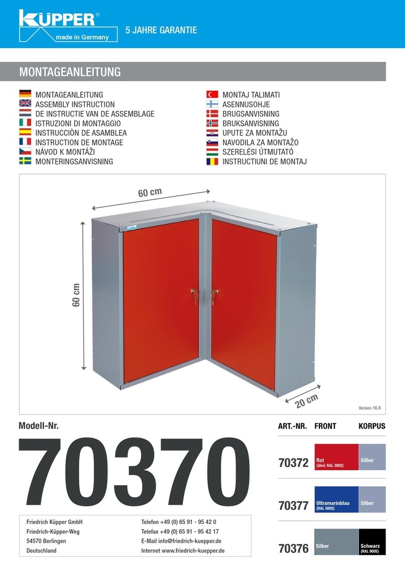 kupper 70370 User manual