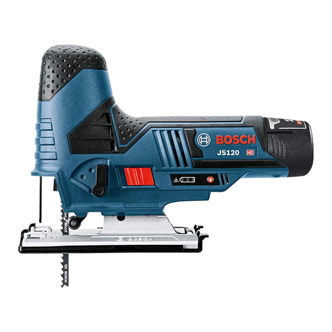 Bosch JS120 Assembly instructions