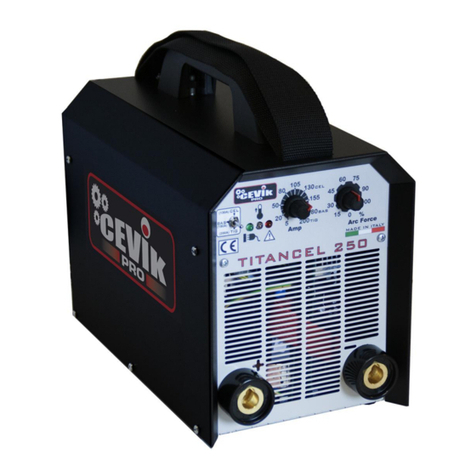 CEVIK PRO TITANCEL 250 instruction manual