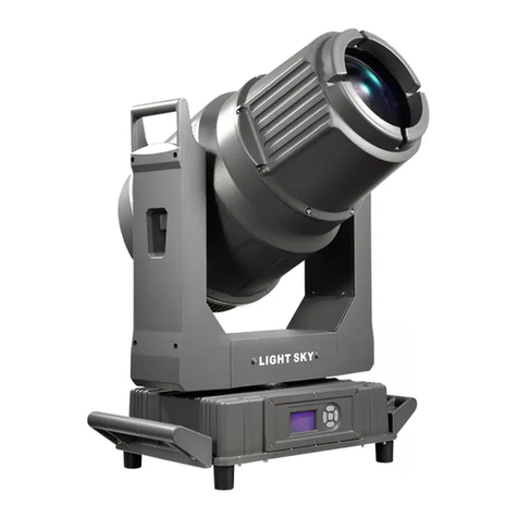 Light Sky SHARK450BSW user manual