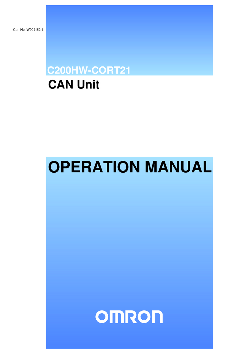 Omron C200HW-CORT21 User manual