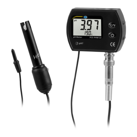 PCE Instruments PCE-PHM 12 quick start guide